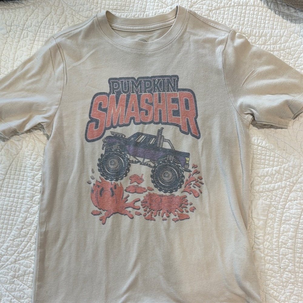 Source Unknown Tan Short Sleeve Tee Casual Style